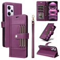 thumbnail image 1 of FOXDOCK Funda tipo Cartera para Xiaomi Redmi Note 12 Pro 5G – Cubierta de Cuero PU con Múltiples Ranuras, Bolsillo para Efectivo y Correa de Muñeca, 1 of 6