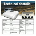 thumbnail image 4 of Universal Car Electric Air Conditioner Conditioning Ac 12V 24V For Trunk Bus RV Camping Excavators Harvesters Van ,Low Energy Consumption, 4 of 6