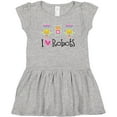thumbnail image 3 of Inktastic Robot Lover Robotics Girls Toddler Dress, 3 of 5