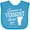Turquoise, variant on Inktastic Someone in Vermont Loves Me Boys or Girls Baby Bib