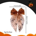 thumbnail image 6 of Halloween Decoration Hair Clip, Gothic Decor Spide Web Bow Hair Clip, Cute Bow Hair Barrettes Fall Halloween Hair Accessories for Women Girls, 6 of 6