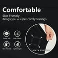 thumbnail image 6 of SWQZVT Womens Sweatpants Wide Leg Yoga Pant for Women Black High Waisted Casual Stretchy Women Pants Light Weight Soft Comfort Slacks L, 6 of 10