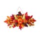 thumbnail image 2 of Corona de Halloween | Corona de otoño con calabaza y hojas | Adorno para puerta para festival de la cosecha | Decoración de mesa para Acción de Gracias en otoño, 2 of 6