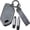 D Keychain, variant on Key Fob Cover Compatible with Kia K5 GT-LINE Sportage Telluride Carnival Sorento EV6 EV9 2025-2026 Keychain Case Holder Protector,E Keychain