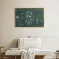 thumbnail image 2 of Elephant Stock Soccer Ball Teal Patent Wall Art - Horizontal Canvas Wall Art - Living Room Wall Decor - Patent Canvas - Brown And White Decor - 36" x 24", 2 of 8