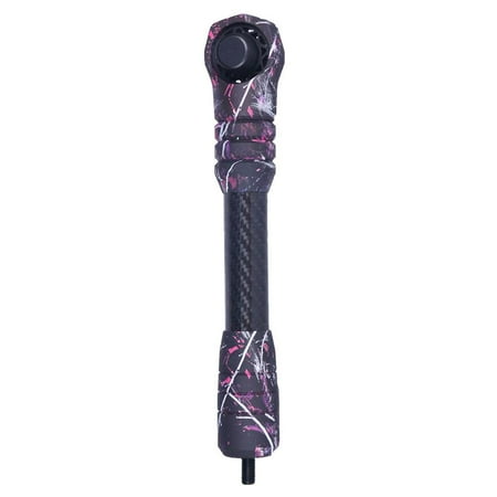 Aluminum Bow Stabilizer - Shock Absorbing Balancer Bar - Long Rod Damper Extension Dampener Target