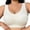 White, variant on Alun Jelly Seamless Smooth Sport Bras for Women No Underwire Scalloped Push up Full Coverage Plunge Bralettes Stretch Wide Strap Comfort Wireless Tshirt Bra Brick Red XXXXL