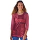 thumbnail image 2 of Atlas For Women - Jersey Patchwork para Mujer (Frambuesa), 2 of 2