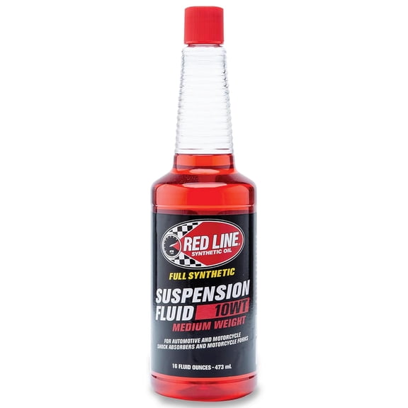 Red Line 91132 Medium 10WT Synthetic Suspension Fluid (Red) - 16 Ounce