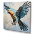 thumbnail image 2 of Designart "Elegant Harmony In Parrot Flight II" Parrot Wall Art Prints, 2 of 7