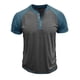 thumbnail image 4 of pstuiky camisetas de hombre, Blusa informal de manga corta con cuello vuelto y media cremallera para hombre camisas casuales para hombre m, 4 of 7