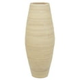 thumbnail image 4 of Uniquewise Handcrafted Tall Cylinder Bamboo Floor Vase – Elegant Decorative Accent for Home Offices, Hotel Lobbies, and Spa Spaces – Perfect Decor for Living Room Dining Room Entryway or Hallway, 4 of 7
