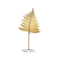 thumbnail image 4 of Metal Leaf Statue Leaf Sculpture Leaf Figurine Leaf Decorations Leaf Ornament Abstract Sculpture for Home Bookshelf Bar Decoration Maple Leaf 25cm, 4 of 9