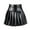Black, variant on Women's High Waist Pleated Solid Short Skirt Elegant Leather Skirt Two Piece Skirt Set for Women Table Skirts for Parties Ruched Skirts for Women Hoop Skirt for Girls Swim Skirt Bottoms for Women