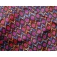 thumbnail image 4 of oneOone Silk Tabby Fabric Chevron Ikat Printed Craft Fabric BTY 42 Inch Wide, 4 of 4