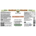 thumbnail image 2 of Horehound (Marrubium Vulgare) Dry Herb ALCOHOL-FREE Liquid Extract. Expertly Extracted by Trusted HawaiiPharm Brand. Absolutely Natural. Proudly made in USA. Glycerite 32 Fl.Oz, 2 of 3