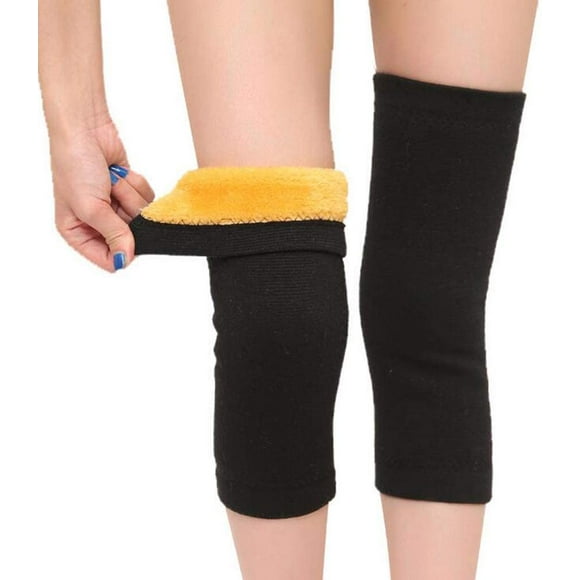 Unisex Thicken Fleece Lined Thermal Knee Warmers Leg Warmers leeve Knee Brace Knee upport Pads