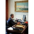 thumbnail image 2 of President Barack Obama Does Last-Minute Edit Of A Speech At The Desk Of Personal Secretary Katie Johnson In The Outer, 2 of 2