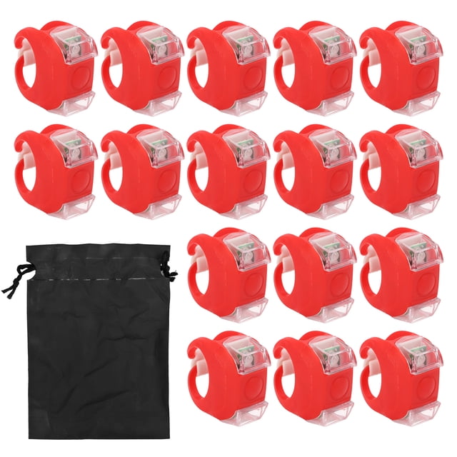 16 luces LED de navegación para barcos, 3 modos, fácil instalación, luces brillantes de advertencia seguras para barcos, color rojo