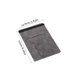 thumbnail image 5 of Qarigey Porta pasaporte de viaje con bloqueo RFID con banda elástica, organizador de billetera, estuches para documentos, estuche para billetes Unisex Carteras Gris claro Qarigey AP011456-03, 5 of 6