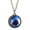 B, variant on Jewelry VerPetridure Solar System Necklace Pendant Planet Necklace Galaxy Double Sided Glass Dome