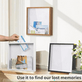 thumbnail image 5 of 8in Concert Travel Ticket Stub Memory Top Loading Keepsake Box with Slot, Clear Money Box, Memory Frame B, 5 of 6