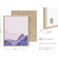 thumbnail image 3 of HAUS AND HUES Forest Wall Art - Set of 3 Forest Art Wall Decor, Mountain Wall Art for Living Room, Forest Wall Decor, Nature Wall Art, Mountain Wall Decor, Forest Pictures (16"x20" Framed Beige), 3 of 6