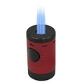 thumbnail image 2 of Xikar Volta Quad Flame Tabletop Lighter, High Performance, Red, 2 of 8