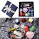 thumbnail image 3 of Kit de cristales premium BuyWeek con pulseras de columna hexagonal de 7 chakras, 3 of 14