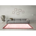 thumbnail image 3 of Ahgly Company Indoor Round Solid Red Modern Area Rugs, 7' Round, 3 of 4