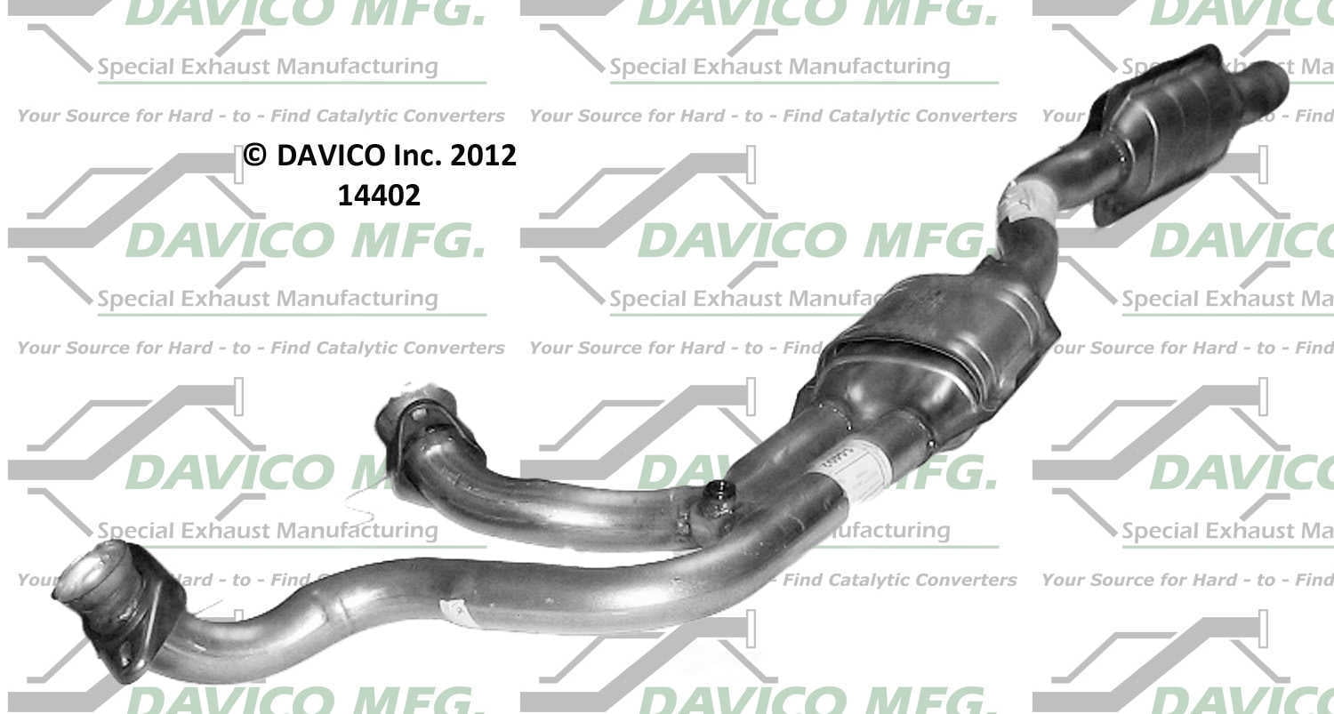 Davico Mfg 14402 Direct-Fit Catalytic Converter
