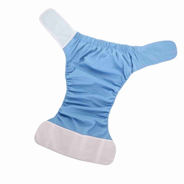 Pañal de Tela para adultos Impermlesbles de 4 Colores, Pañal Ajustable Reutilizable, Diseño de Suavidad de Piernas, Fácil de Usar, Adecuado para Pacientes Mayores, Incontinencia