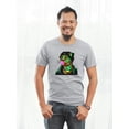 thumbnail image 2 of Leopard Humanization T-Shirt Men -Image by Shutterstock, Male XX-Large, 2 of 4
