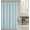 Blue, variant on Teva Solid Waffle Shower Curtain Charcoal