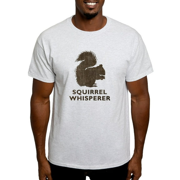 CafePress - Vintage Squirrel Whisperer Light T Shirt - Men's Classic Graphic T-Shirt