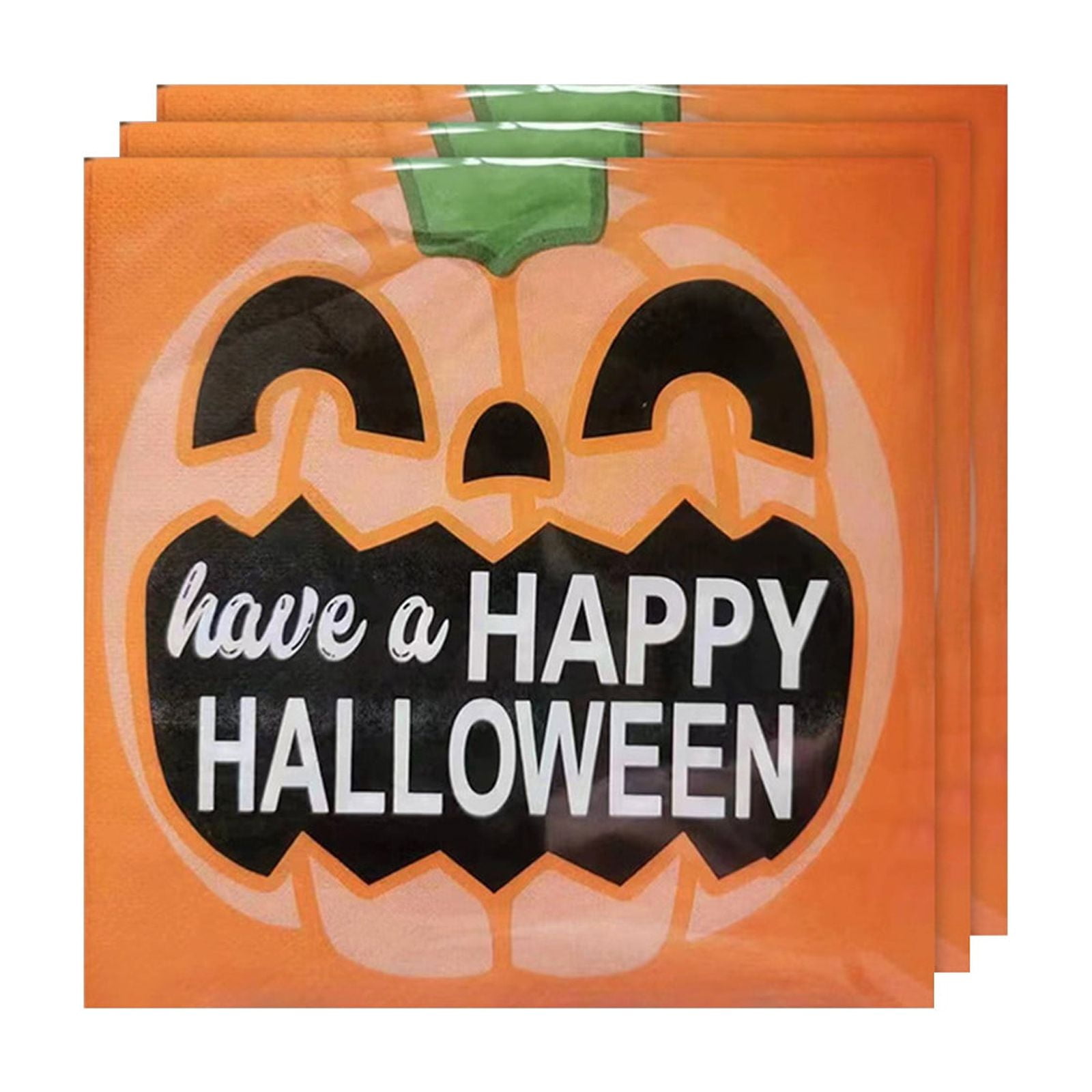Diceymbol Halloween Christmas Party Party Purple Pumpkin Disposable Paper Towel Quickly Clean and Remove Oily Surface Stains Paper Towel