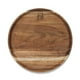 thumbnail image 2 of 2X Bandeja Redonda de Madera,Bandeja de Madera para Servir, para Servir,Tabla de Charcutería para Aperitivos,Organizador de Bandeja para Cocina/Encimera A, 2 of 5