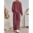 thumbnail image 4 of Womens Sweatsuits 2 Piece Lounge Matching Outfits Sweat Sets Tracksuit Travel Sweatshirts Fall Fashion Clothes 2025, 4 of 10