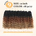 thumbnail image 2 of Trenzas de ganchillo de Goddess Box Yewell, 25 cm, bohemio, puntas rizadas, 2 of 9
