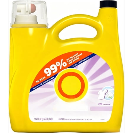 Cool Cotton Liquid Laundry Detergent, 117 fl oz, 89 Loads