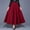 A-Red, variant on TIANZEN Corduroy Skirt For High Waist Flowy A Line With Pleated Detail Comfortable Soft Fabric Versatile Casual And Dressy Outfits Summer Skirts Striped Bed Skirt