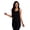 Black, variant on RBX Active Women's Twist Back Soft Relaxed Tank Top Tunic