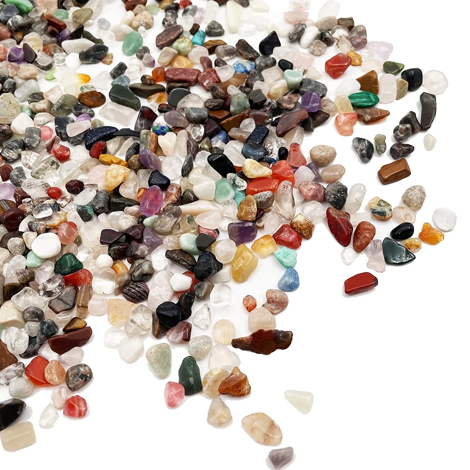 0.88lb Aquarium Gravel Rocks, Crushed Crystal Stones for Fountain Vase ...