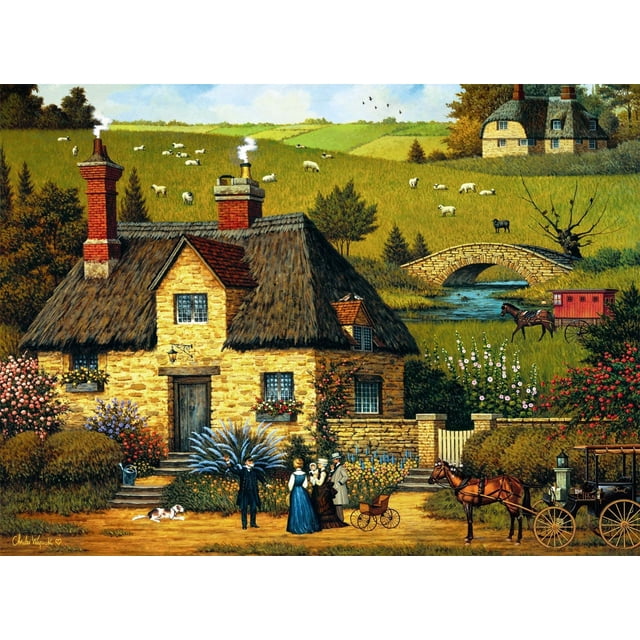 Buffalo Games - Charles Wysocki - Tall Sea Tale - 1000 piezas Rompecabezas Buffalo Games Buffalo Games