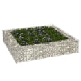 thumbnail image 1 of vidaXL Gabion Lit Surélevé Acier Galvanisé 100x100x20 cm, 1 of 3