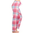 thumbnail image 5 of Womens Flannel Pajama Pants, Long Novelty Cotton Pj Bottoms, 5 of 7