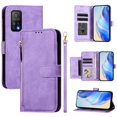 thumbnail image 3 of Funda para Xiaomi 10T/10T PRO 5G Cartera de Mano con Cremallera y Correa Cruzada Desmontable, 3 of 5