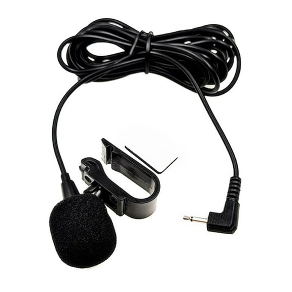 Professionals Car Microphone 2.5mm/3.5mm Clip Plug Mic Stereo Wired External Microphone For Auto