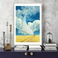 thumbnail image 4 of IDEA4WALL Framed Canvas Wall Art for Living Room, Bedroom Whale Canvas Prints for Modern Home Decoration Ready to Hang, 4 of 4