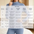 thumbnail image 6 of Ounisa Women Mock Neck Baselayer Tops Long Sleeve Built In Bra Pads Soft Thermal Shirts Solid Color Slim Daily Underwear, 6 of 6